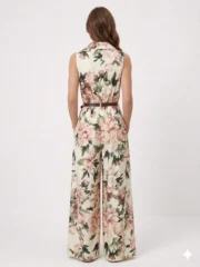 Ολόσωμη Floral Ροζ - Image 2