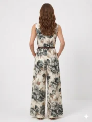 Ολόσωμη Floral Καφέ - Image 2