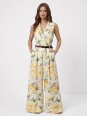 Ολόσωμη Floral Κίτρινο